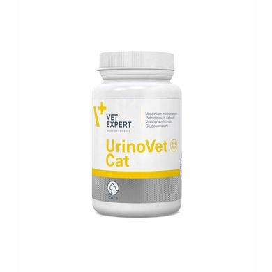 VetExpert UrinoVet Cat - Препарат для підтримки та відновлення функцій сечової системи, 45 шт