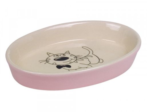 Nobby Керамическая миска для кота розового цвета