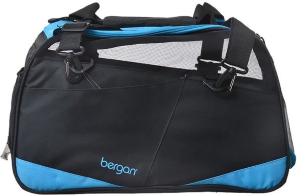 Bergan Voyager Comfort Carrier - Берган Вояжер Комфорт сумка-переноска для собак и кошек, голубая, размер L