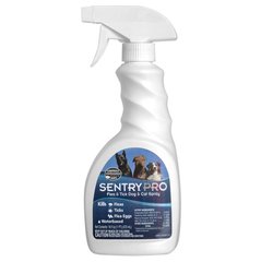 Sentry Pro Spray - Сентрі Про Спрей від бліх і кліщів для собак та котів 473 мл