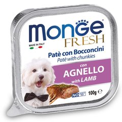 Monge Dog Fresh - Консерва для собак с ягненком 100 г