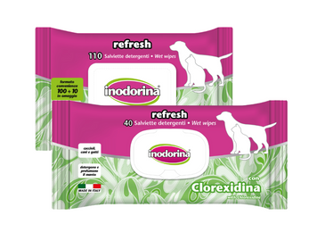 Inodorina Refresh Clorexidina- Серветки дезинфікуючі з хлоргексидином