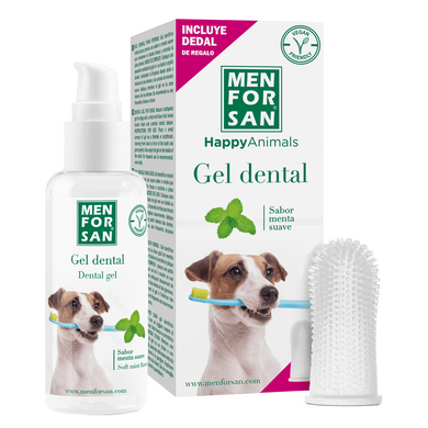 Дентал-гель для чистки зубов собак и кошек Menforsan Dental Gel For Dogs & Cats, 60 мл