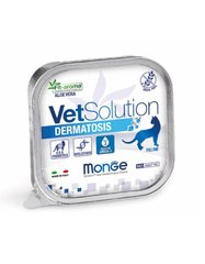 Monge Vetsolution Wet Dermatosis feline - Ветеринарные консервы для кошек с дерматологическими заболеваниями 100 г