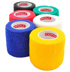 COPOLY Cohesive Bandage - Самоклеящиеся бинты для животных 50 мм х 4,57 м
