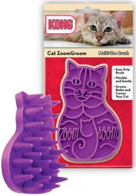Kong Zoom Groom - Конг массажная щетка для кошек