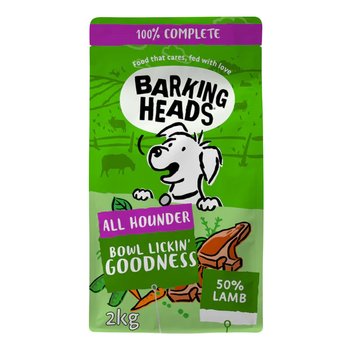 Сухий корм для дорослих собак з ягням Barking Heads LAMB ALL HOUNDER BOWL LICKIN' GOODNESS, 2 кг