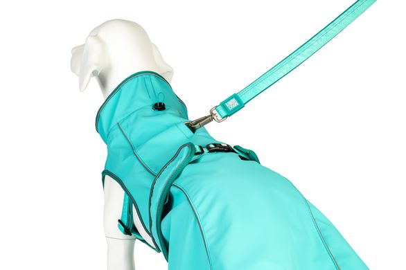 Дощовик для собак Max & Molly Raincoat Matrix 2.0 Turquoise, бірюзовий, XXS