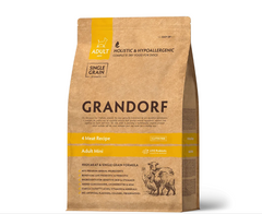 Grandorf Грандорф 4 Meat and Brown Rice Adult Mini Breeds - Грандорф сухий комплексний корм для дорослих собак міні порід 4 види м'яса з бурим рисом 1 кг