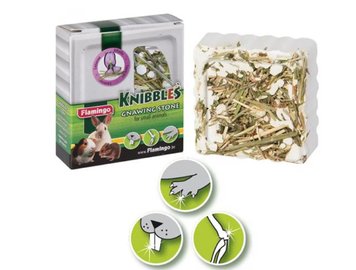 Flamingo Knibbles Alfalfa - Мінеральний з люцерною для гризунів 70 г