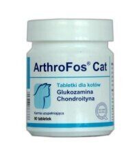 Dolfos ArthroFos Cat комплекс для котов с глюкозамином и хондроитином 90 таб
