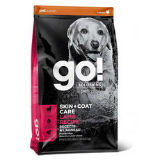 GO! SKIN + COAT Lamb Recipe with grain dog formula - Гоу! Сухий корм для цуценят та дорослих собак з ягням 1,6 кг