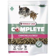 Versele-Laga Complete Chinchilla & Degu - Верселе-Лага Комплит полноценный экструдированный корм для шиншилл и дегу 500 г