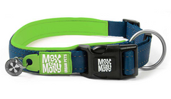 Max & Molly Smart ID Collar Matrix Lime Green/XS - Ошейник зеленый Матрикс