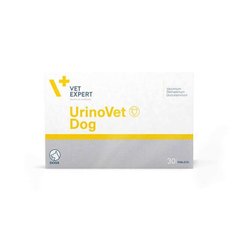 VetExpert UrinoVet Dog - Пищевая добавка для поддержания и восстановления функций мочевой системы собак, 30 шт