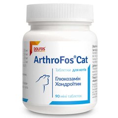 Dolfos ArthroFos Cat - Дольфос вітамінно-мінеральний комплекс для кішок з глюкозаміном та хондроїтином 90 таблеток