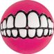 Rogz Grinz - Іграшковий м'яч для дрібних та середніх порід собак, рожевий, 6,4 см