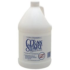Chris Christensen Clean Start Shampoo Шампунь для видалення з шерсті залишків воску, олії, смоли та укладальних засобів 3,8 л