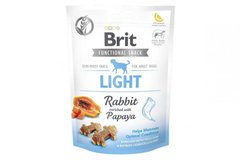 Brit Care Light - Бріт Кеа ласощі для собак з кроликом та папая 150 г