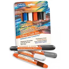 Davis Essential Colors - Дэвис красящие мелки для шерсти, волос, кожи