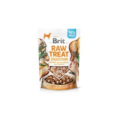 Brit Raw Treat Digestion Freeze-dried - Ласощі для поліпшення травлення дорослих собак всіх порід з куркою 40 г