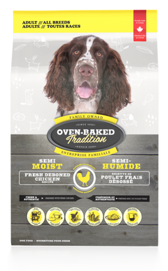 Oven-Baked Tradition - Овен-Бейкед повнораціонний збалансований напіввологий корм для дорослих собак з куркою 2,27 кг