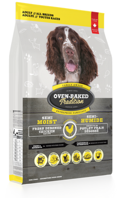 Oven-Baked Tradition - Овен-Бейкед полнорационный сбалансированный полувлажный корм для взрослых собак с курицей 2,27 кг