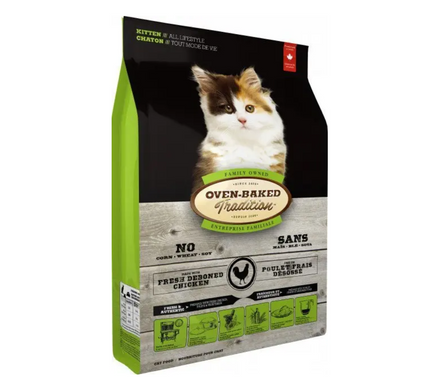 Oven-Baked Tradition - Овен-Бейкед сухой сбалансированный корм для котят с курицей 1,13 кг