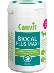 Canvit Biocal Plus Maxi - Канвіт пігулки мінеральні з колагеном, для підтримки зв'язок та суглобів у собак 230 г