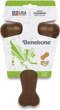 Benebone Wishbone peanut butter - Жувальна іграшка зі смаком арахісової пасти, M