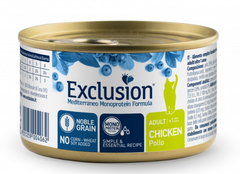 Exclusion Cat Adult Chicken - Монопротеиновые консервы с курицей для кошек 85 г