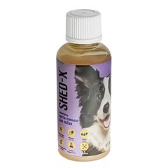 Synergy Labs Shed-X Shampoo - Синерджи Лабс Шед-Икс шампунь против линьки для собак 45 мл