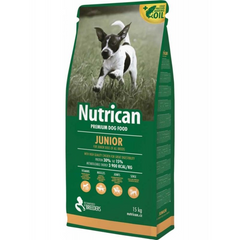 Nutrican Junior - Сухой корм для щенков всех пород с курицей 15 кг