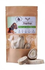 Натуральное лакомство для собак DogsRogs Чипсы из рогов оленя, мягкие, 3 шт