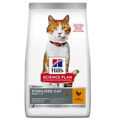 Hill's Science Plan Feline Adult Sterilised Chicken - Сухой корм для стерилизованных кошек с курицей 10 кг