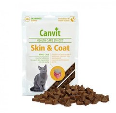 Canvit Skin and Coat - Канвіт ласощі для здорової шкіри та шерсті котів 100 г