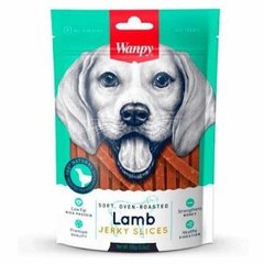 Wanpy Soft Lamb Jerky Slices - Ванпи мягкие вяленые ломтики ягнятины для собак 100 г