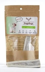 Натуральні ласощі для собак DogsRogs Спліт з рогу оленя S, 10 см
