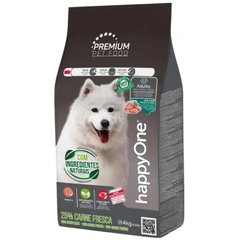 happyOne Premium Adult Dog Fresh Meat - Сухий корм для дорослих собак зі свіжим м'ясом 4 кг