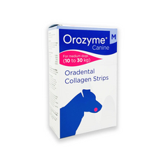 Жувальні смужки для собак Orozyme для гігієни пащі, розмір M (1 смужка)