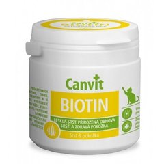 Canvit Biotin - Канвит Комплекс витаминов для кожи, шерсти и когтей кошек 100 г