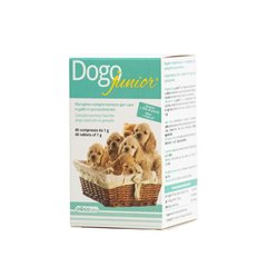 DOGOjunior - Диетическая добавка для поддержания здоровья суставов и костей у собак (юниоров) и кошек, 60 таблеток