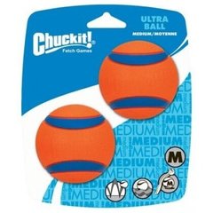 Chuckit Ultra Ball M (2 шт) - мяч для активного отдыха с собаками