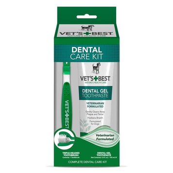 VET`S BEST Dental Care Kit - Набор для чистки зубов, 103 мл