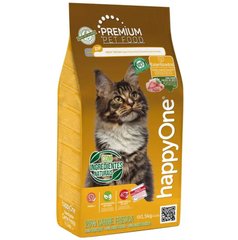 happyOne Premium Cat Sterilized Fresh Meat - Сухой корм для стерилизованных котов со свежим мясом 1,5 кг