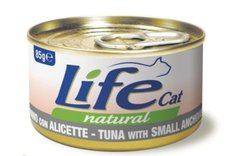 LifeCat консерва для котів тунець з анчоусом 85 г