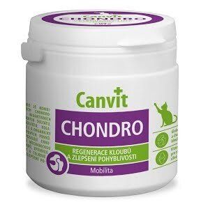 Canvit Chondro - Таблетки для кошек с проблемами суставов 100 г