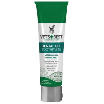 VET`S BEST Dental Gel - Гель для чищення зубів собак, 103 мл