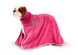Show Tech+ Dry Dude Intermediate Pink Bathrobe - Рушник з мікрофібри для собак, рожеве