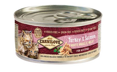 Carnilove Turkey & Salmon for kittens - Консервы для котят с индейкой и лососем 100 г